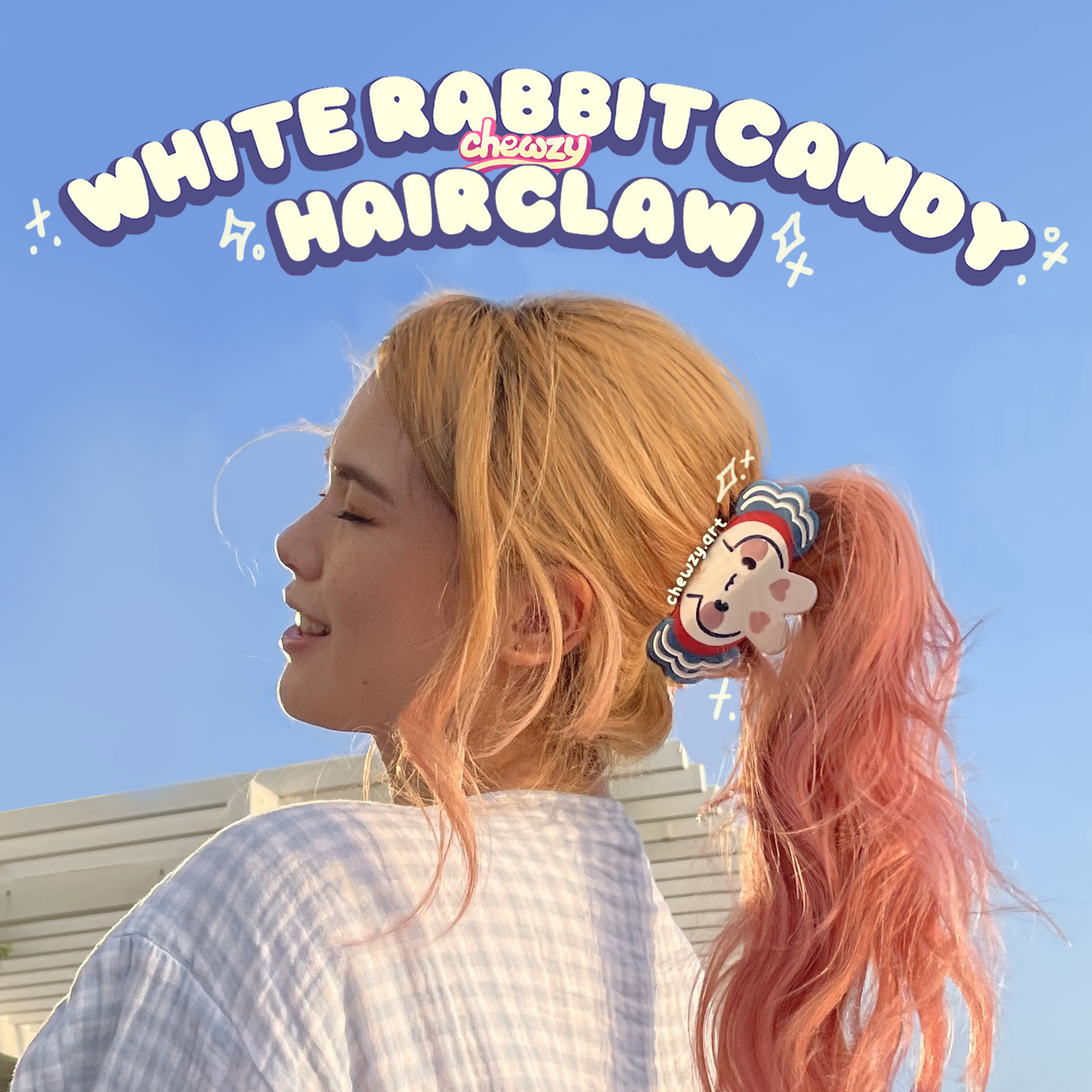 White Rabbit Candy ♥ Hair Claw