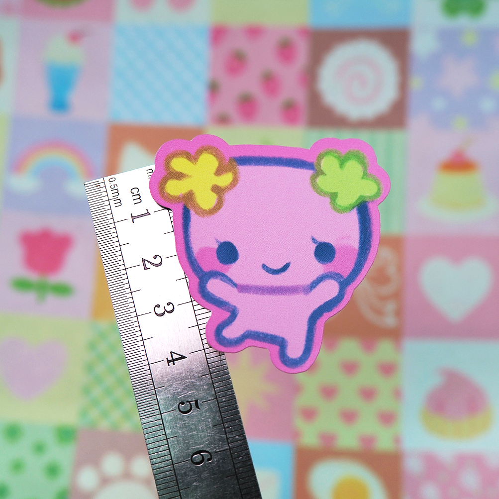 Violetchi matte sticker