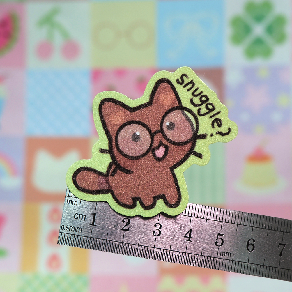 Snuggle sticker