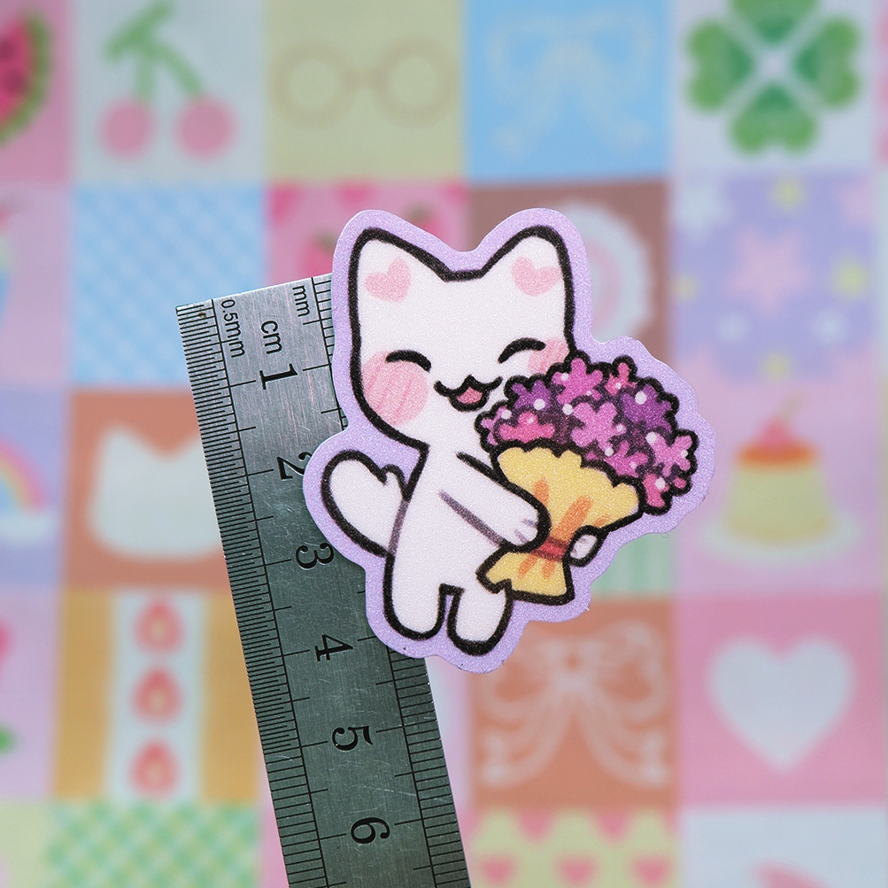 Flowers stardust sticker