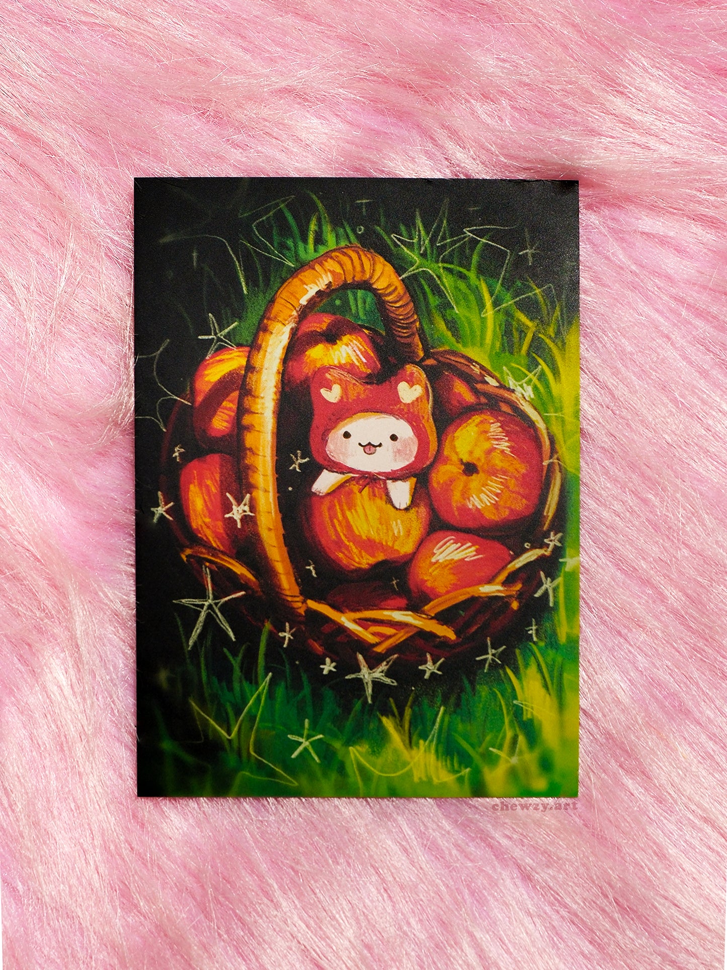Apple Kitty ♡ Print