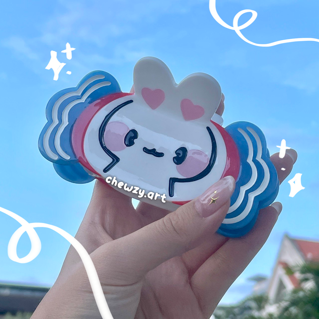 White Rabbit Candy ♥ Hair Claw