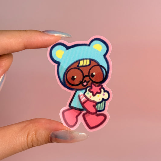 mezzo chupa ♥ Matte Sticker