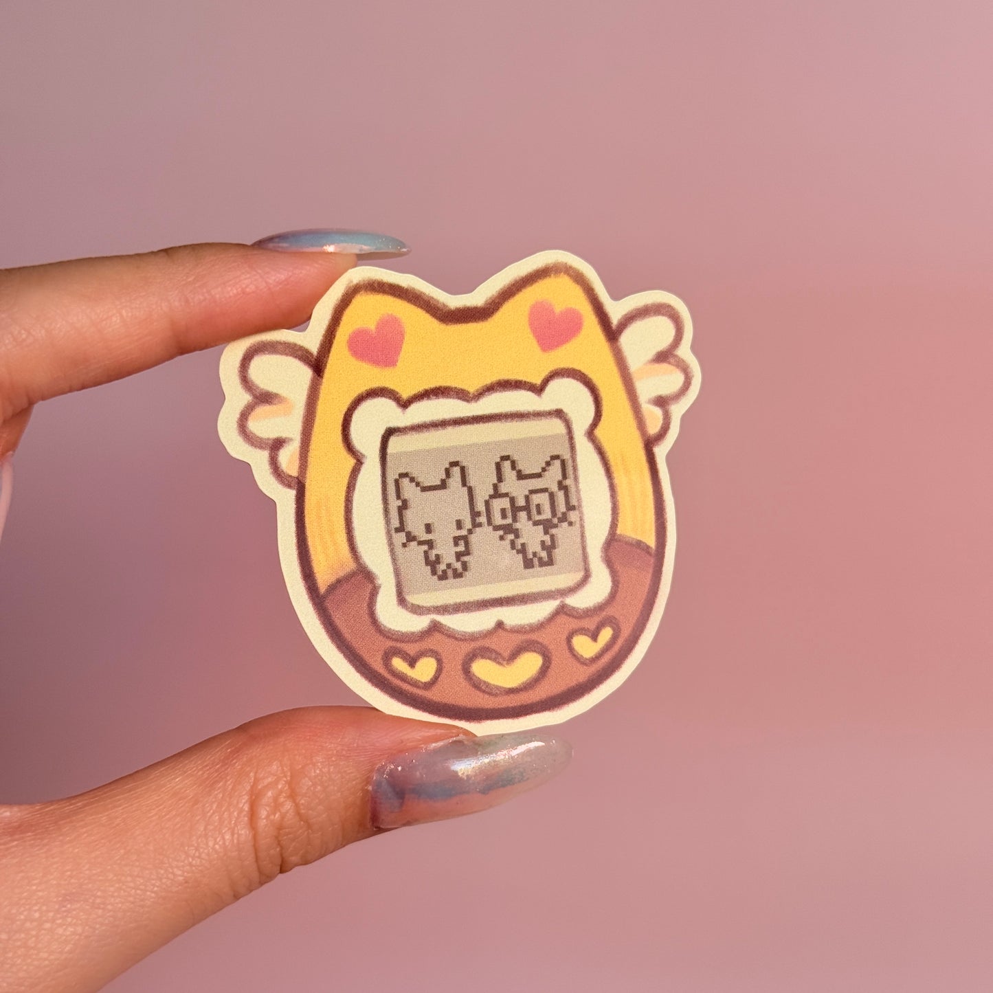 tamagotchi ♥ Matte Sticker