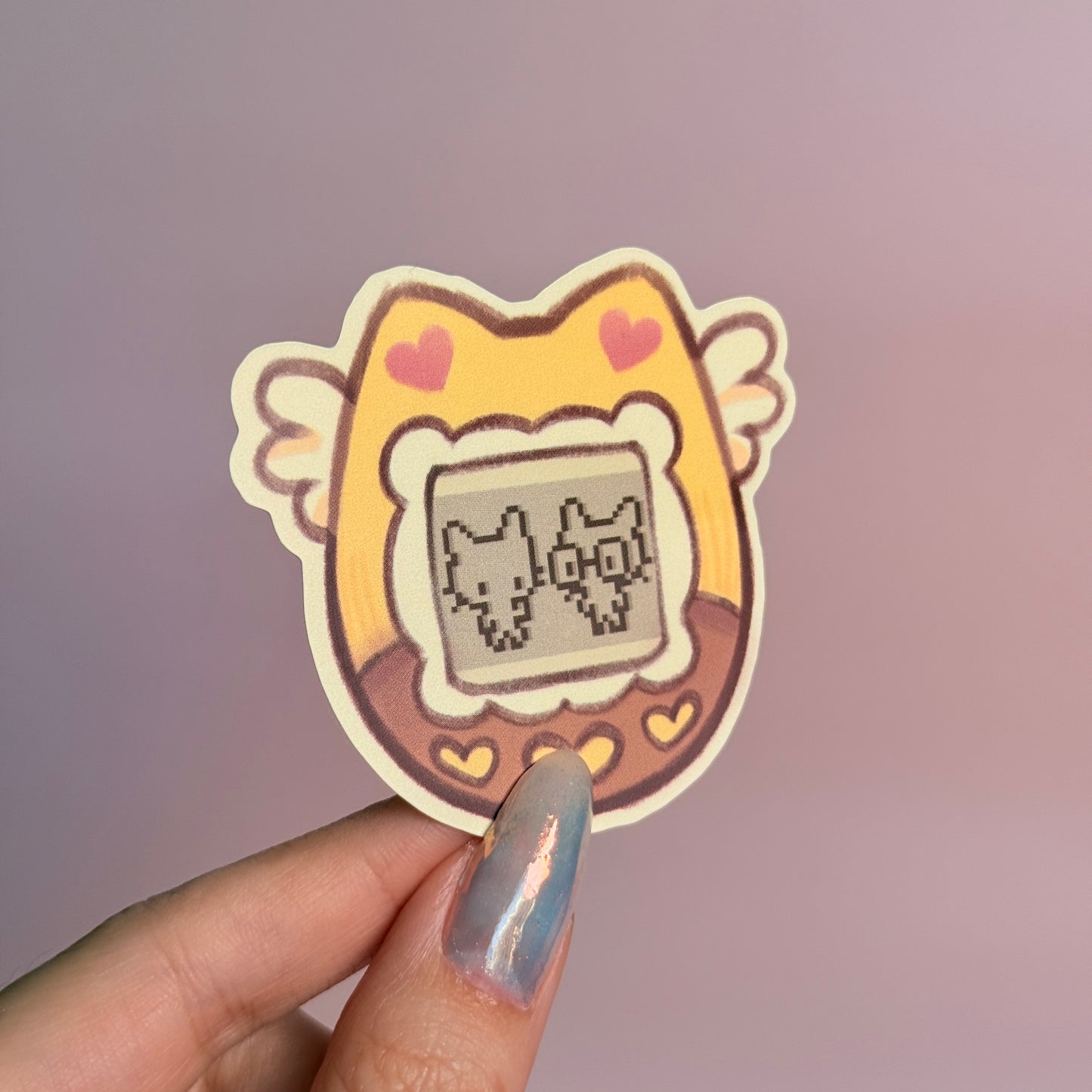 tamagotchi ♥ Matte Sticker