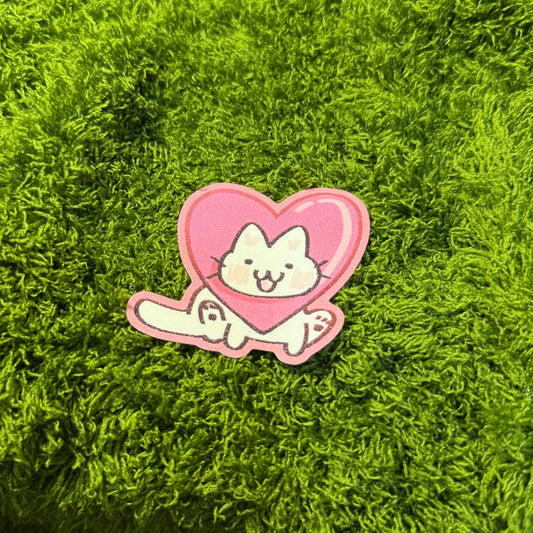 heart cat♥ Stardust Sticker