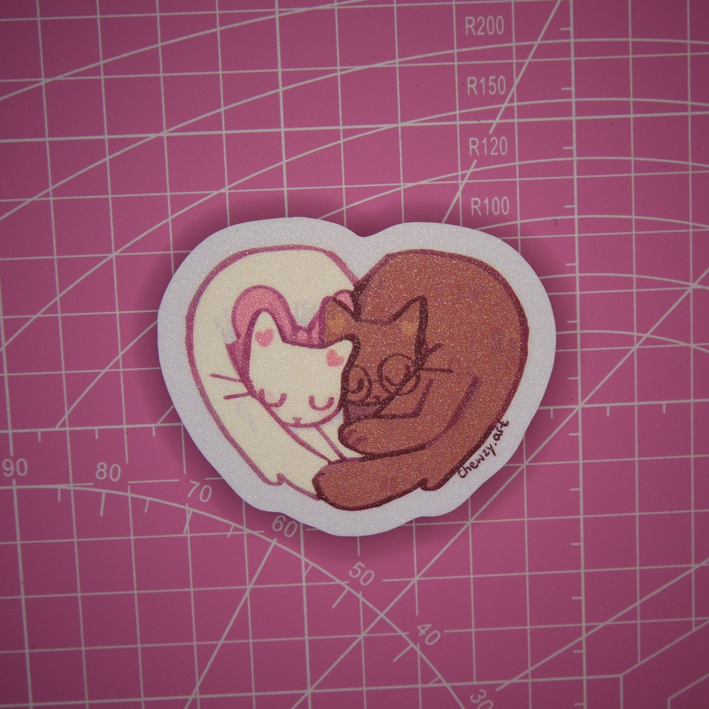 heart ♥ Stardust Sticker