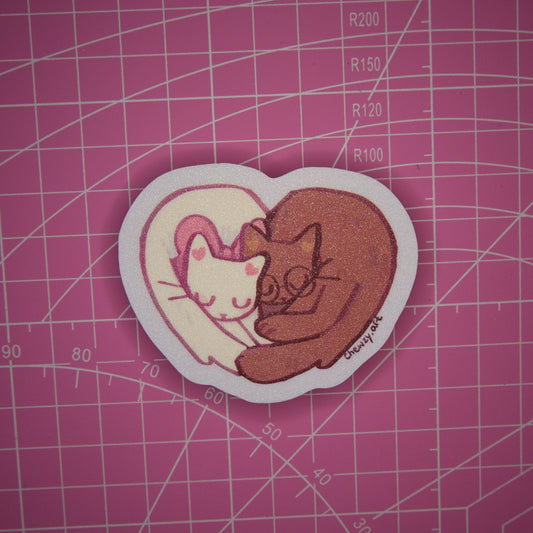 heart ♥ Stardust Sticker