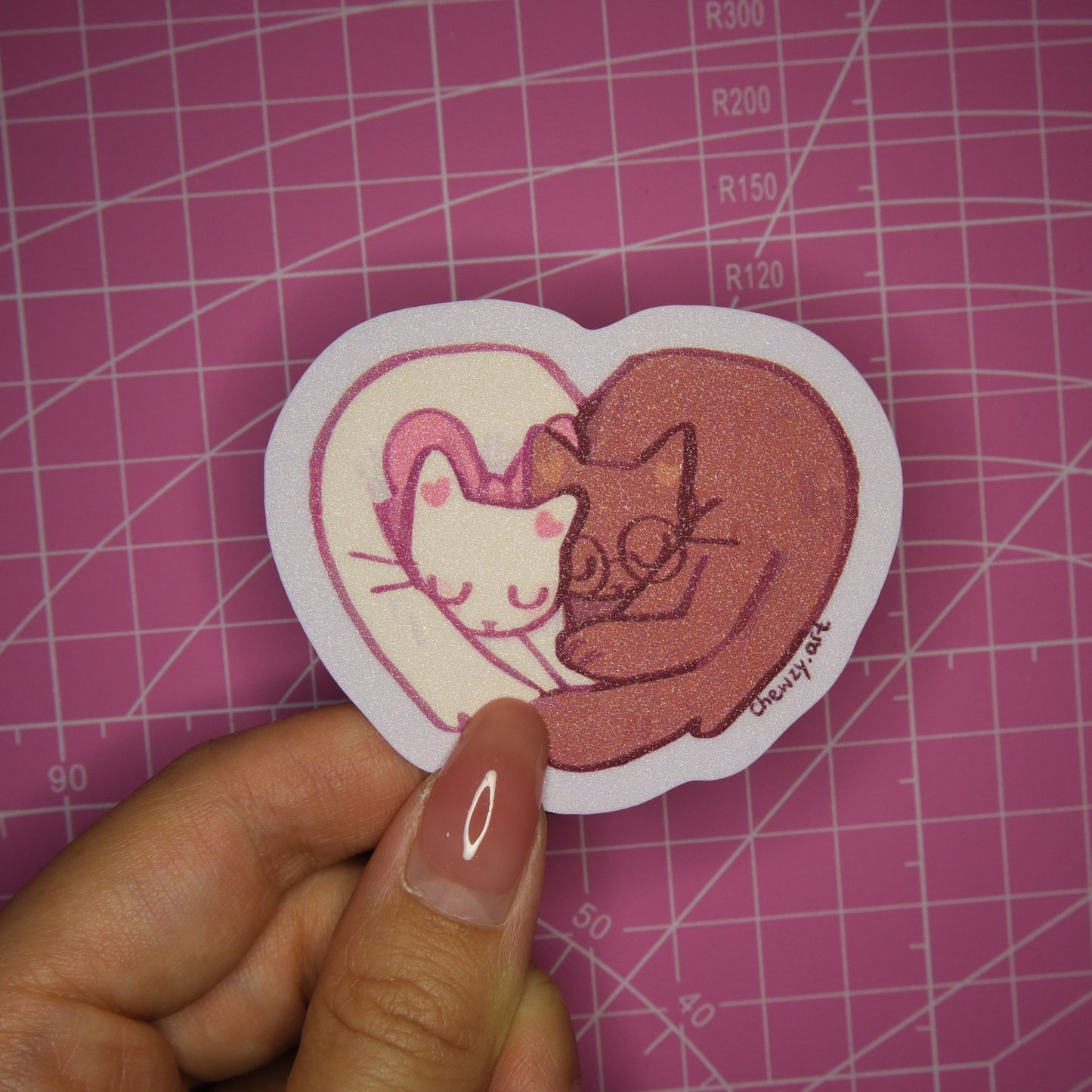 heart ♥ Stardust Sticker