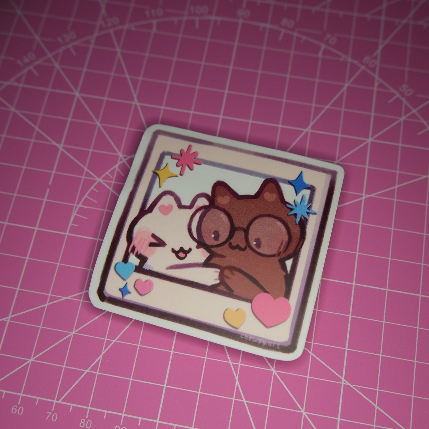 Polaroid ♥ Transparent Sticker