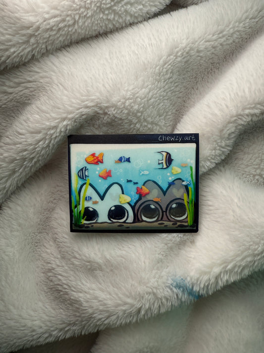 Fish Tank ♥ Matte Sticker