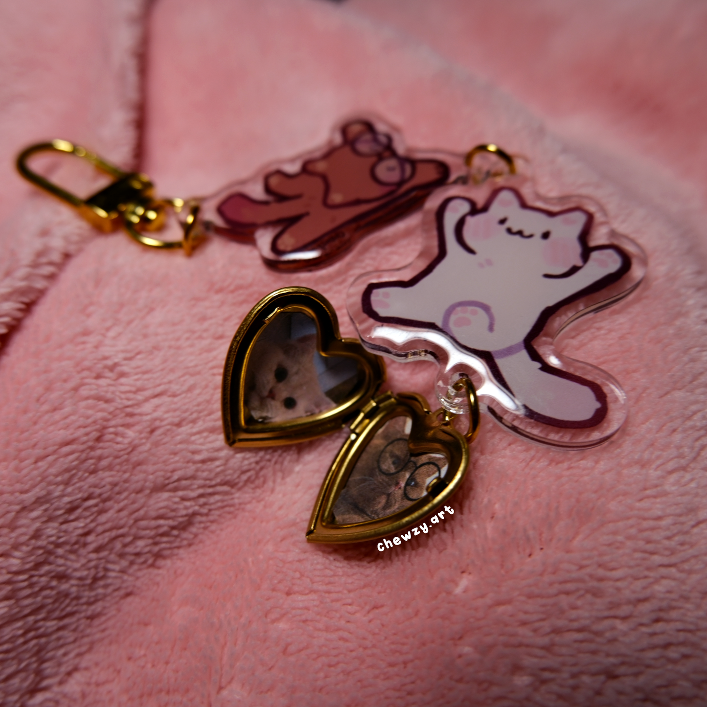 Falling In Love ♥ Keychain