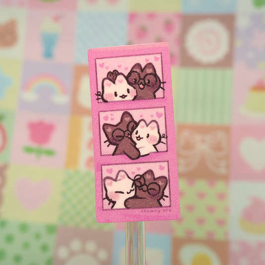 Photostrip stardust sticker