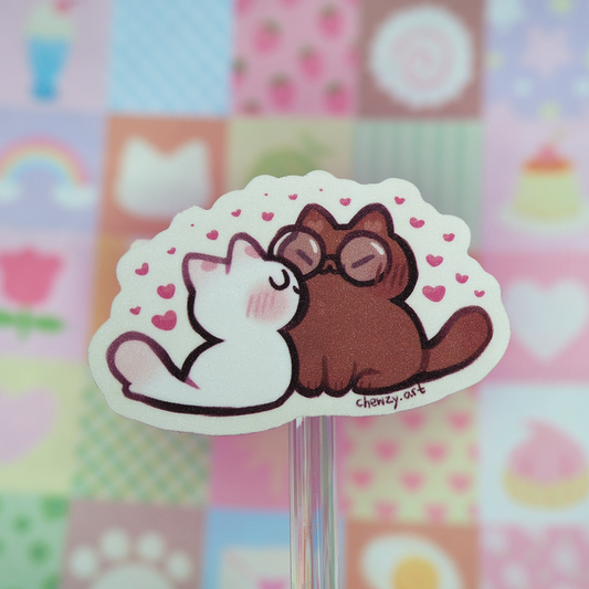Mwuah stardust sticker