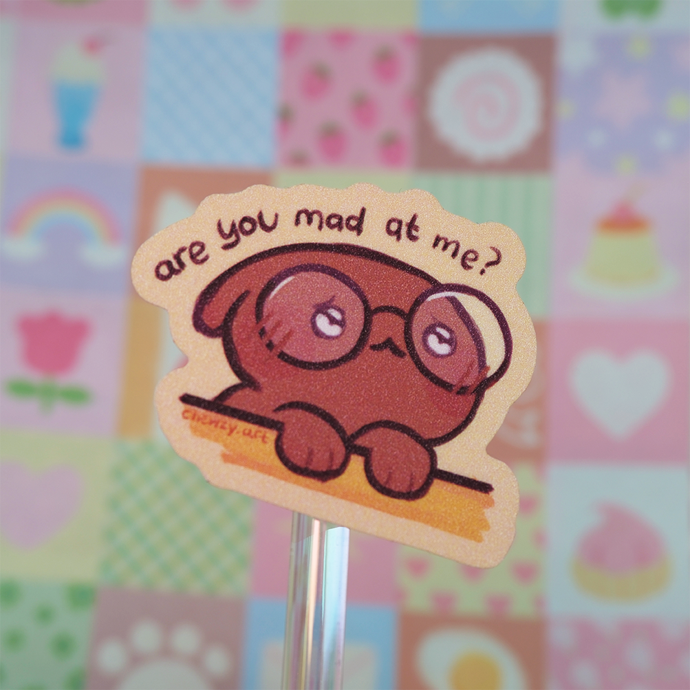 U angy? stardust sticker