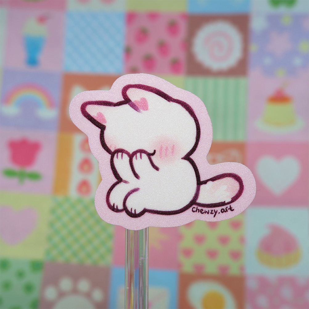 Sad stardust sticker
