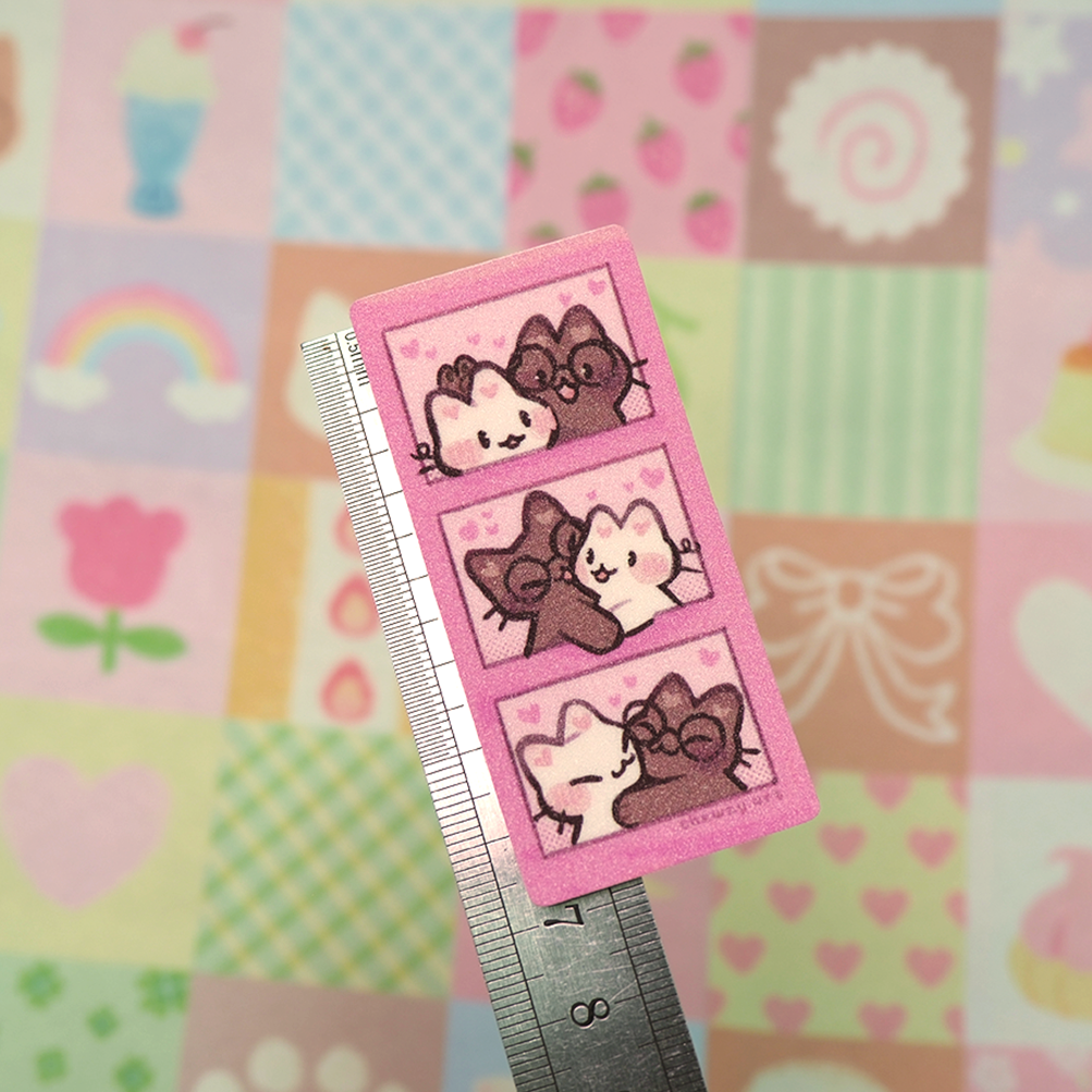 Photostrip stardust sticker