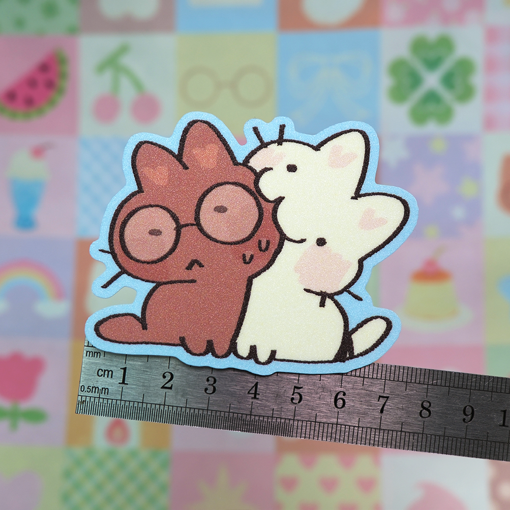 Omnomnom stardust sticker