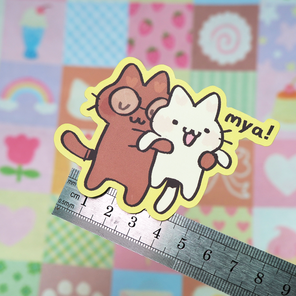 Mya! stardust sticker