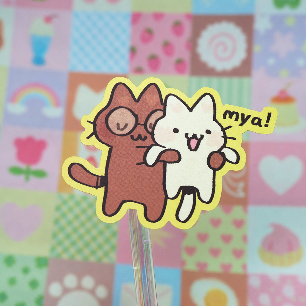 Mya! stardust sticker