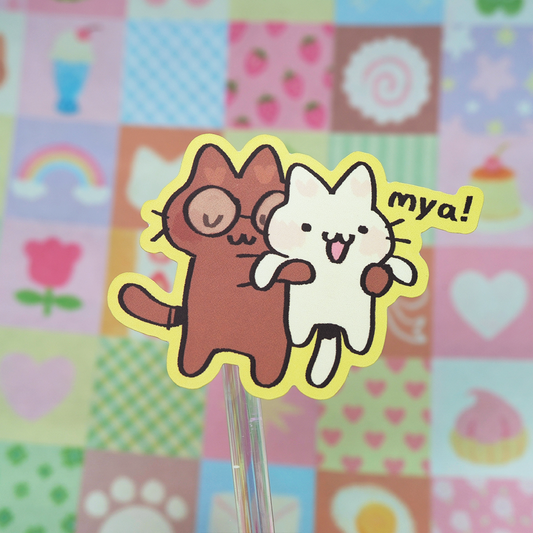 Mya! stardust sticker