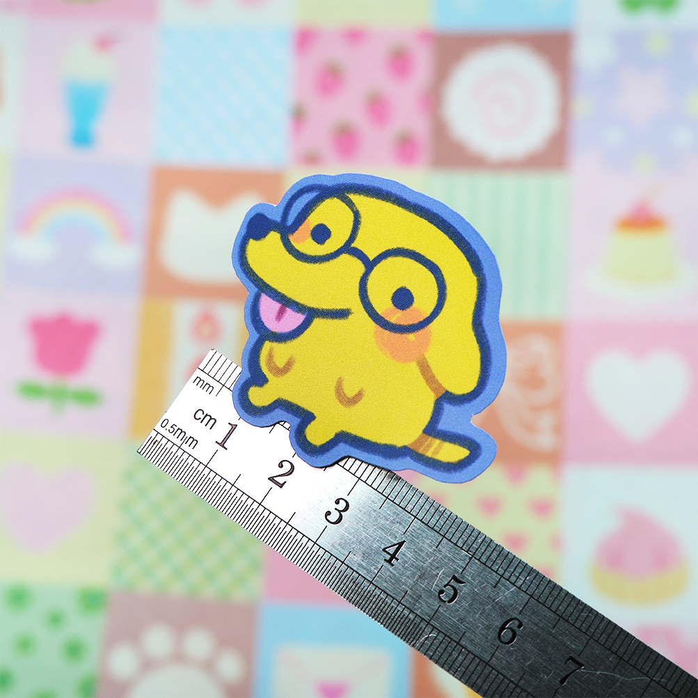Potchitchi matte sticker