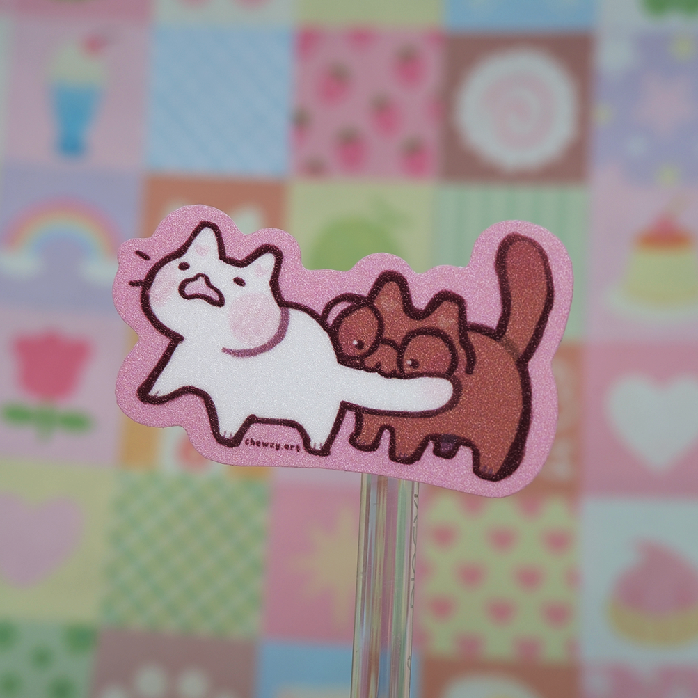 Bitey stardust sticker