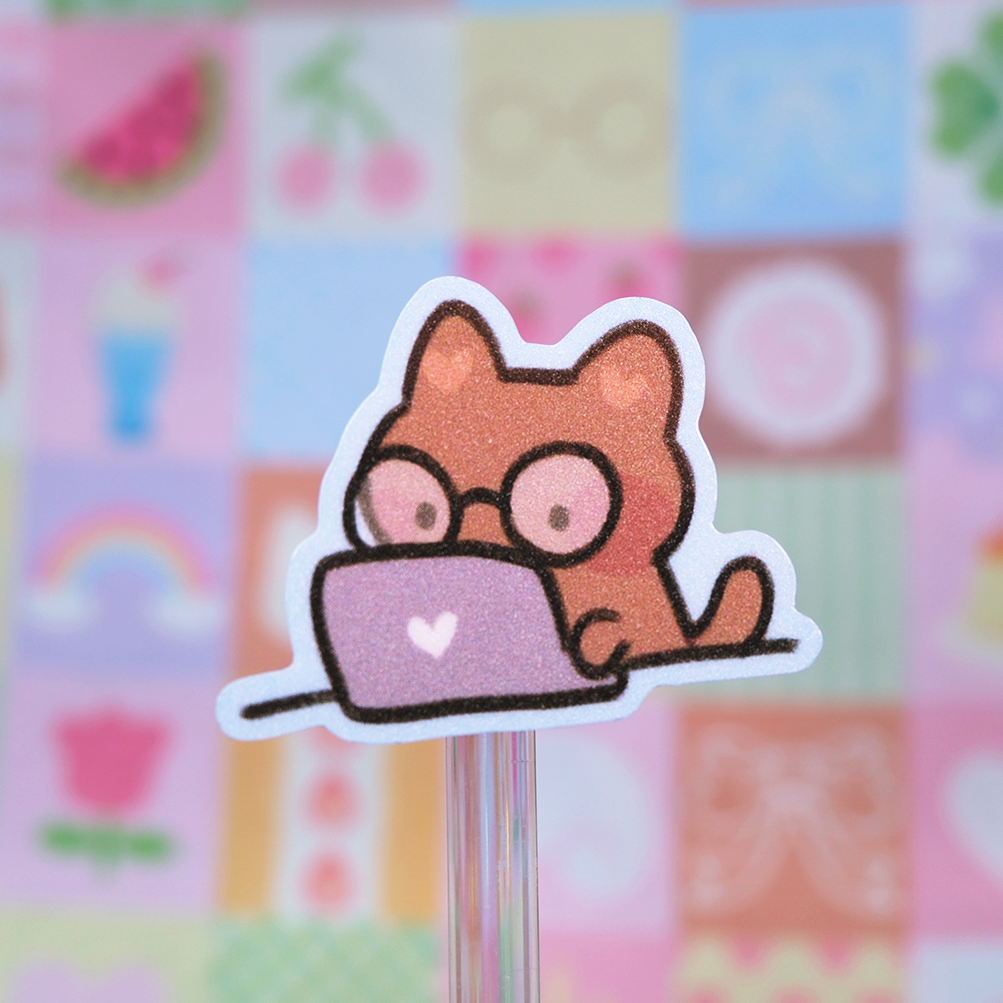 Laptop stardust sticker