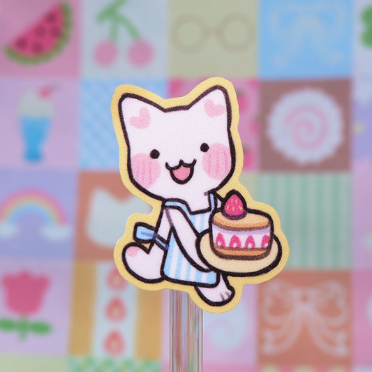 Cake sticker