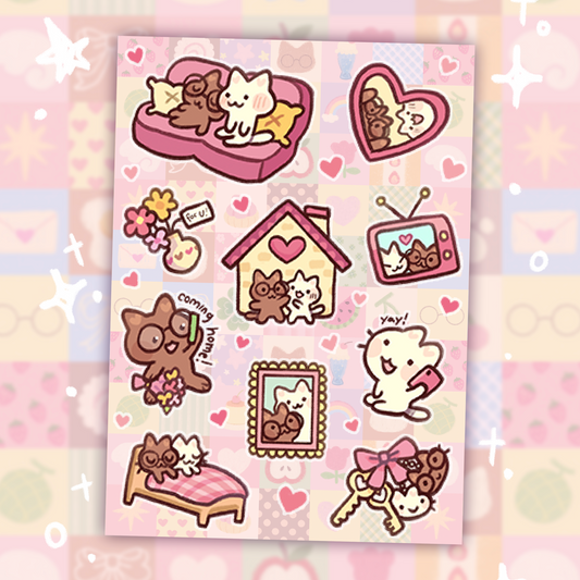 coming home ♥ transparent sheet